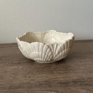 Vintage Fitz & Floyd Ceramic Seashell Bowl