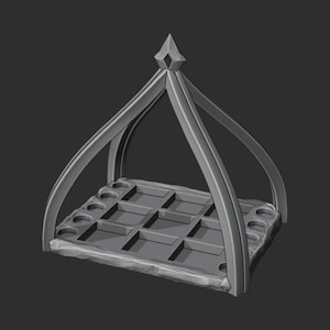 Adornos navideños en formato STL / Fácil impresión 3D - Sin soportes / Pesebre - Muñeco de nieve - Tres en raya (Artículo digital - Sin IA) imagen 9