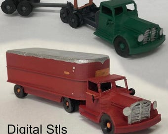 HOスケールトラック 3種類のユニークなデザイン - FDM 3Dプリント用に最適化されたSTLファイル - デジタル