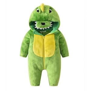 Cute Baby Dragon Costume Halloween Outfit Jumpsuit Newborn Toddler 0-3 years Unisex Boys Girls