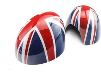 2pcs Set Mirror Covers For Mini Cooper 2014-2019 Mirror Caps F54 F55 F56 F60 Accessories Clubman Countryman