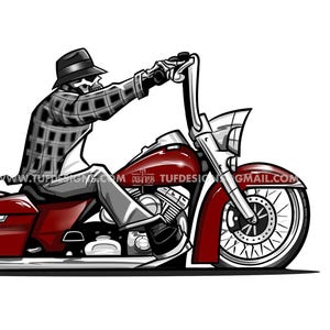 Skeleton biker, motorcycle drawing, custom bagger, lowrider bike, cholo style vicla, bike rider graphics