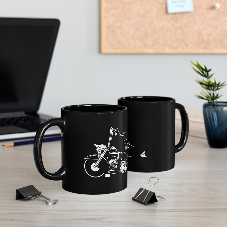 Coffee Mug Lowrider Biker Cholo Style Motorcycle Design image 4