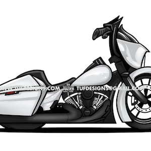 Bagger motorcycle png design, harley davidson drawing, street glide artwork, motorcycle logo design, motorbike cartoon drawing, bike clipart