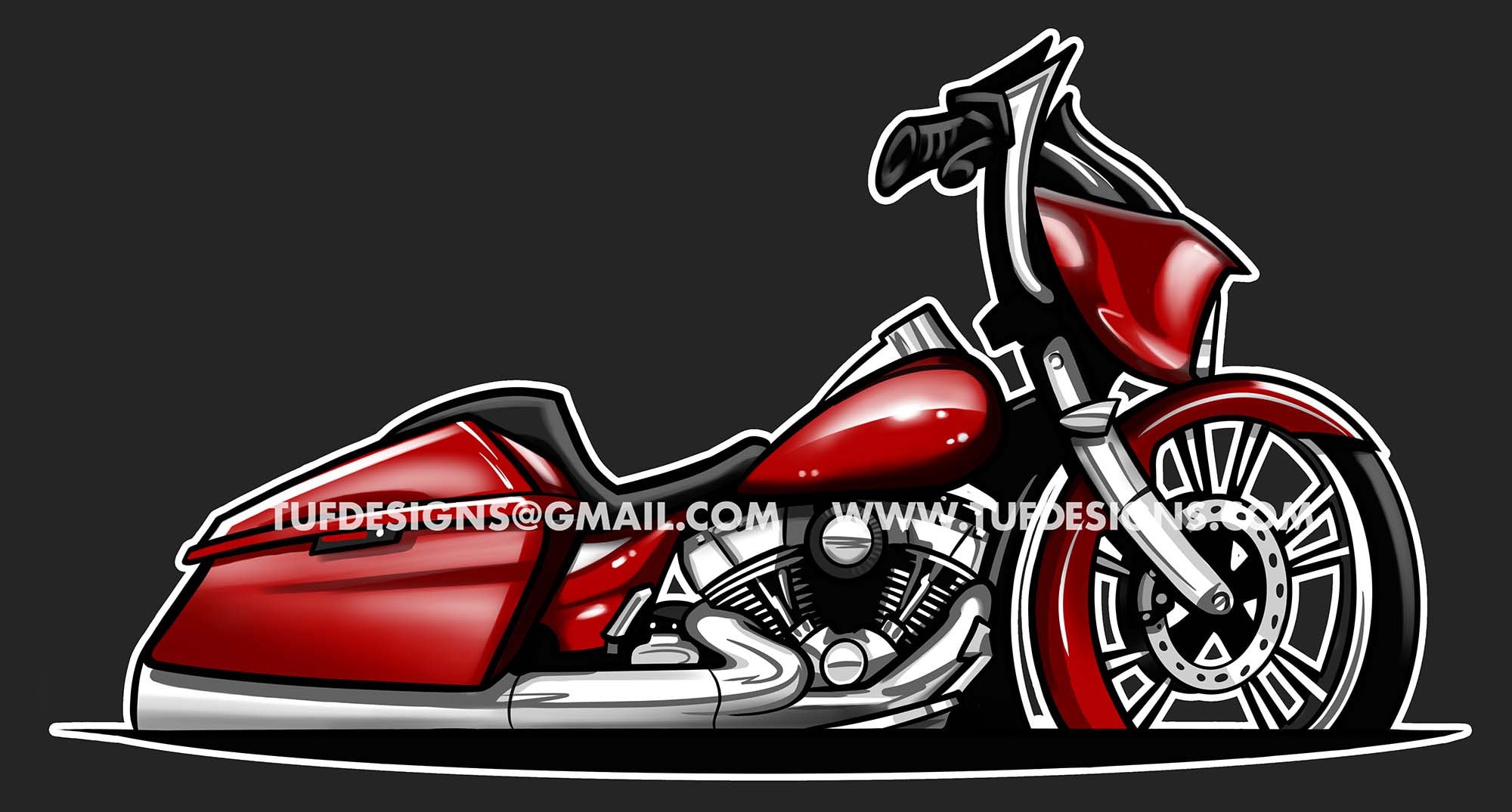 Street glide artwork, motorcycle drawing, bike shop logo, motorbike clip art, custom bagger, biker graphics, bike rider