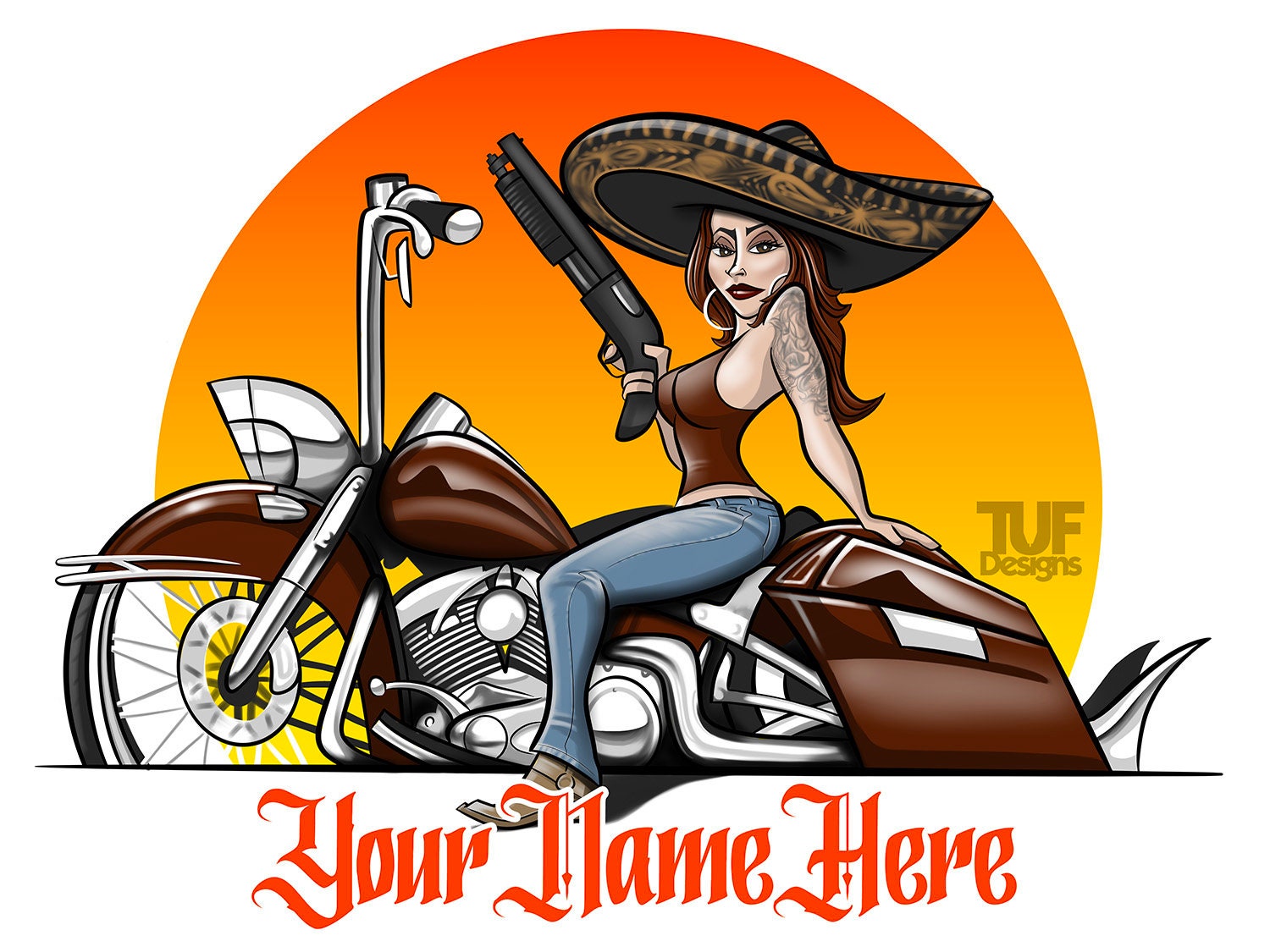 Cartoon Motorcycle - Etsy Cartoon Motorcycle - Etsy