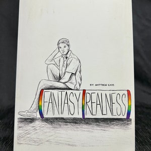 Fantasy Realness by Matthew Eads. Illustrated collection of short stories. Softcover book, 187 pages.