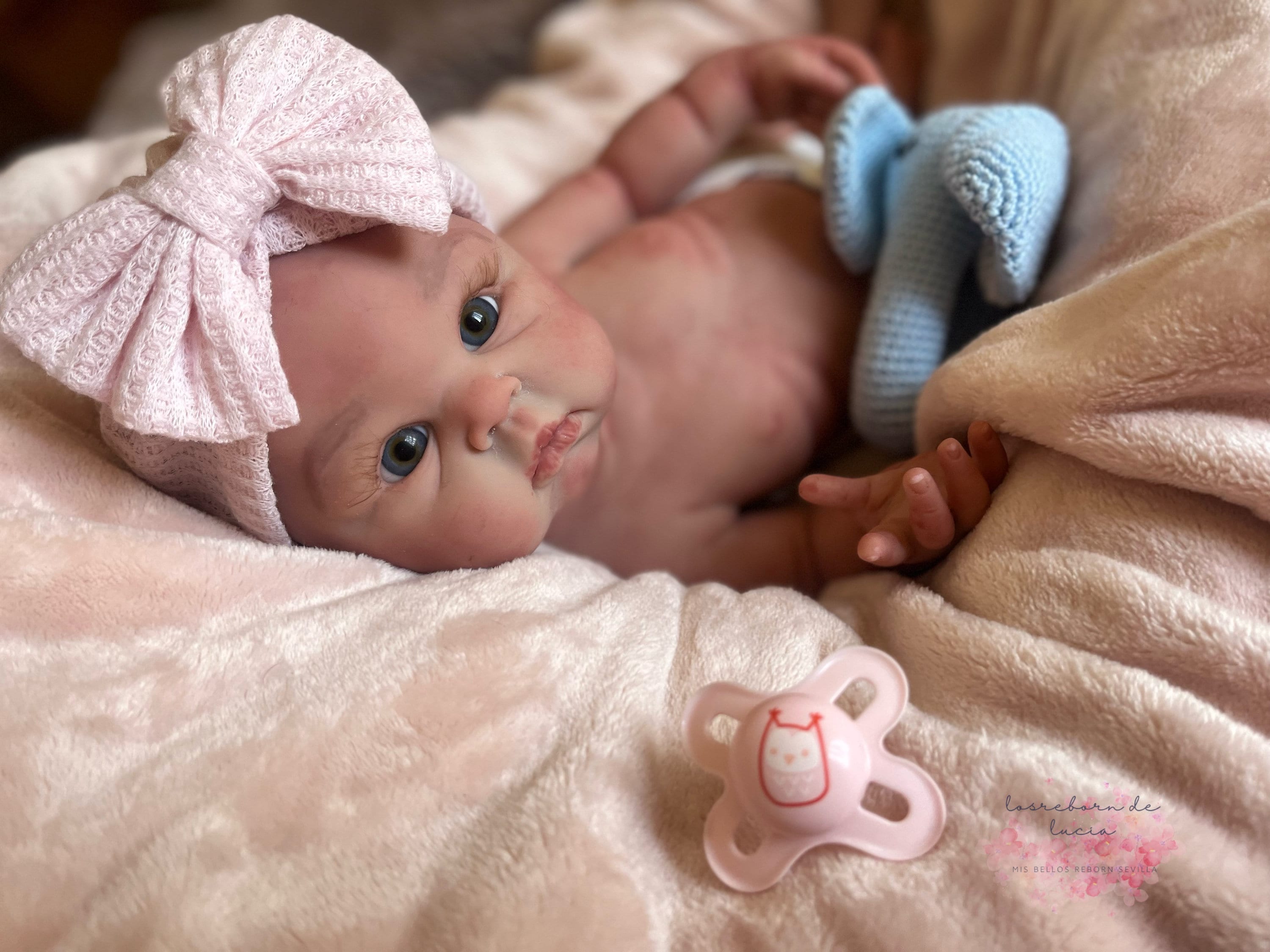 Muñeca De Bebé/Reborn Niña De Silicona Con Vestido De Cerdo Impermeable  Para Bañera 48 Cm