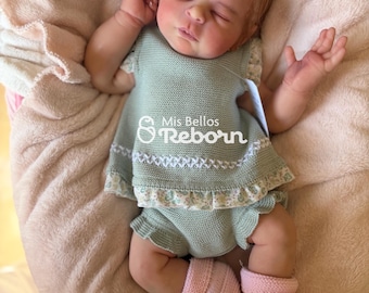 Muñeca reborn silicona completa Martina