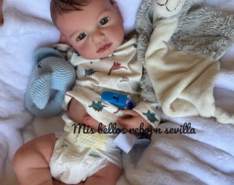 lalka reborn wykonana w całości z silikonu