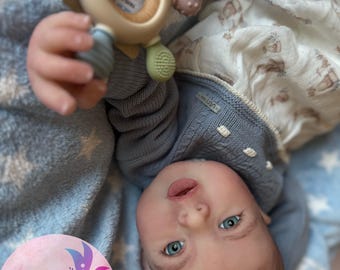 lalka reborn wykonana w całości z silikonu