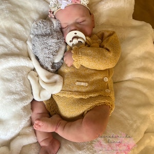 Partial silicone reborn doll