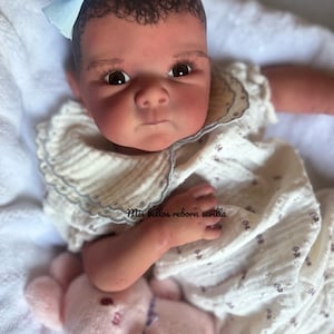 full silicone reborn doll mulatto
