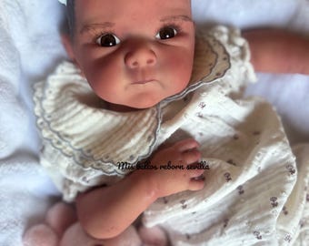 muñeca reborn silicona completa  mulata