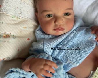 lalka reborn wykonana w całości z silikonu