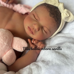 full silicone reborn doll mulatto