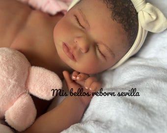 muñeca reborn silicona completa mulata