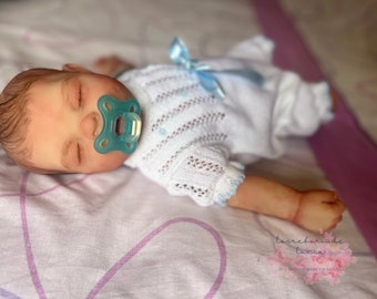 Lalka reborn wykonana w całości z silikonu