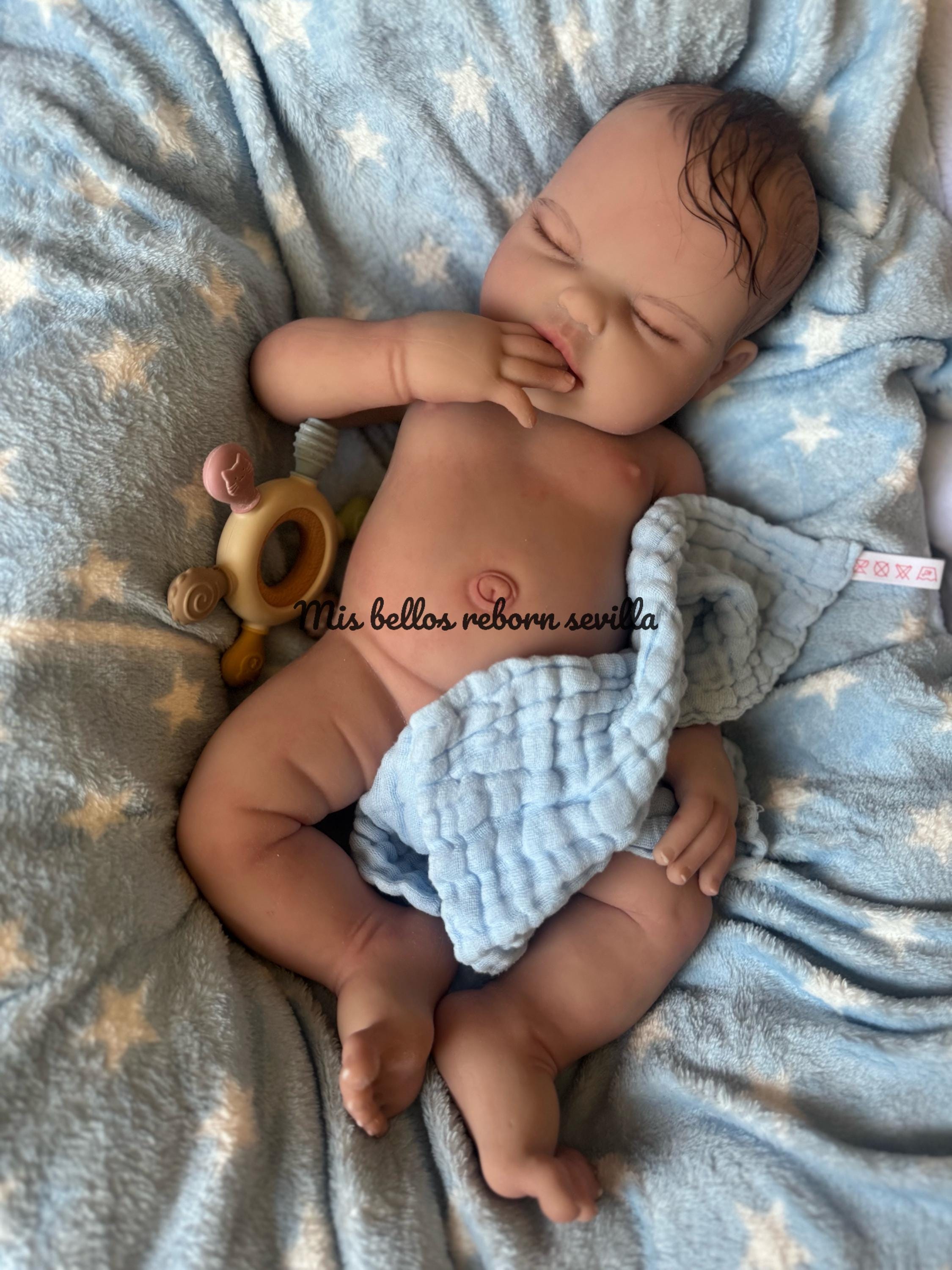 Bebe adjustmentable Reborn Garcon Noir Victor