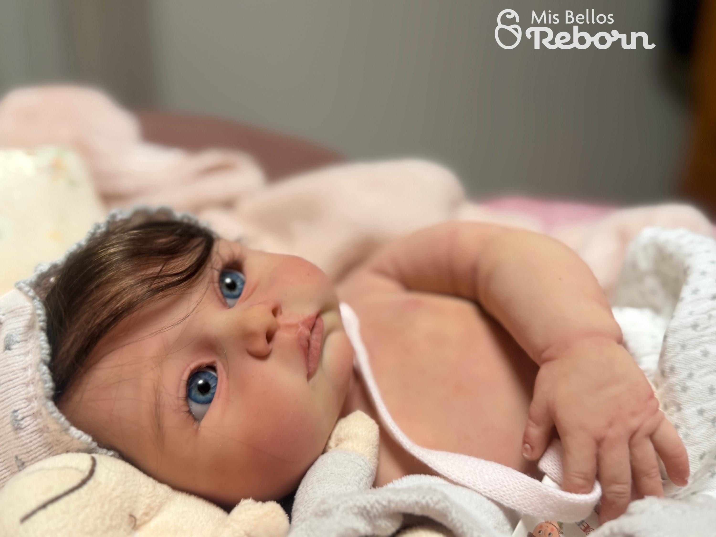 Reborn baby dolls girl with eyes open - Etsy 日本