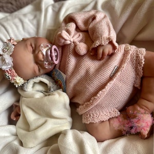 Partial silicone reborn doll