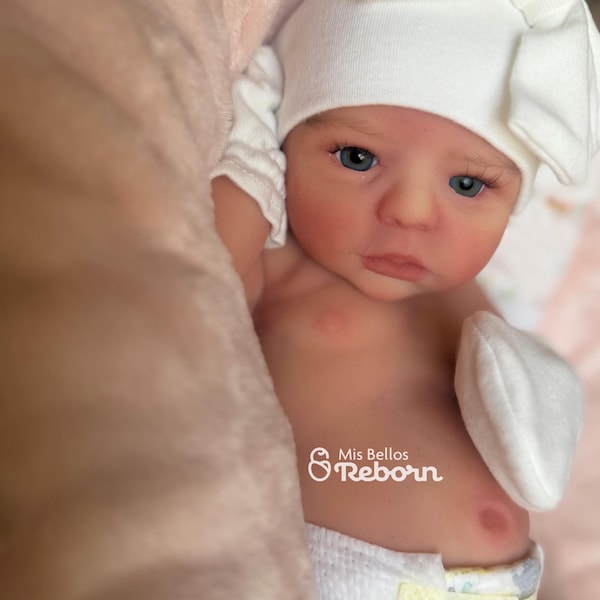 Bambola reborn Vega interamente in silicone con intelligenza artificiale