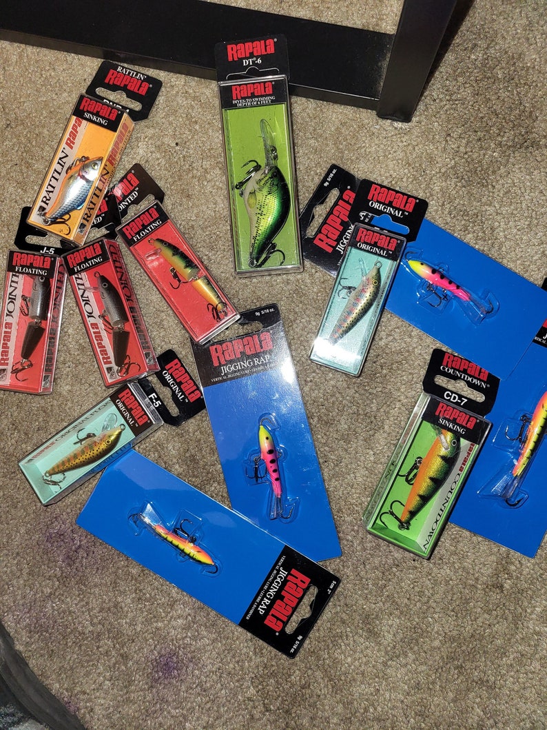 Rapala Fishing Lures Etsy