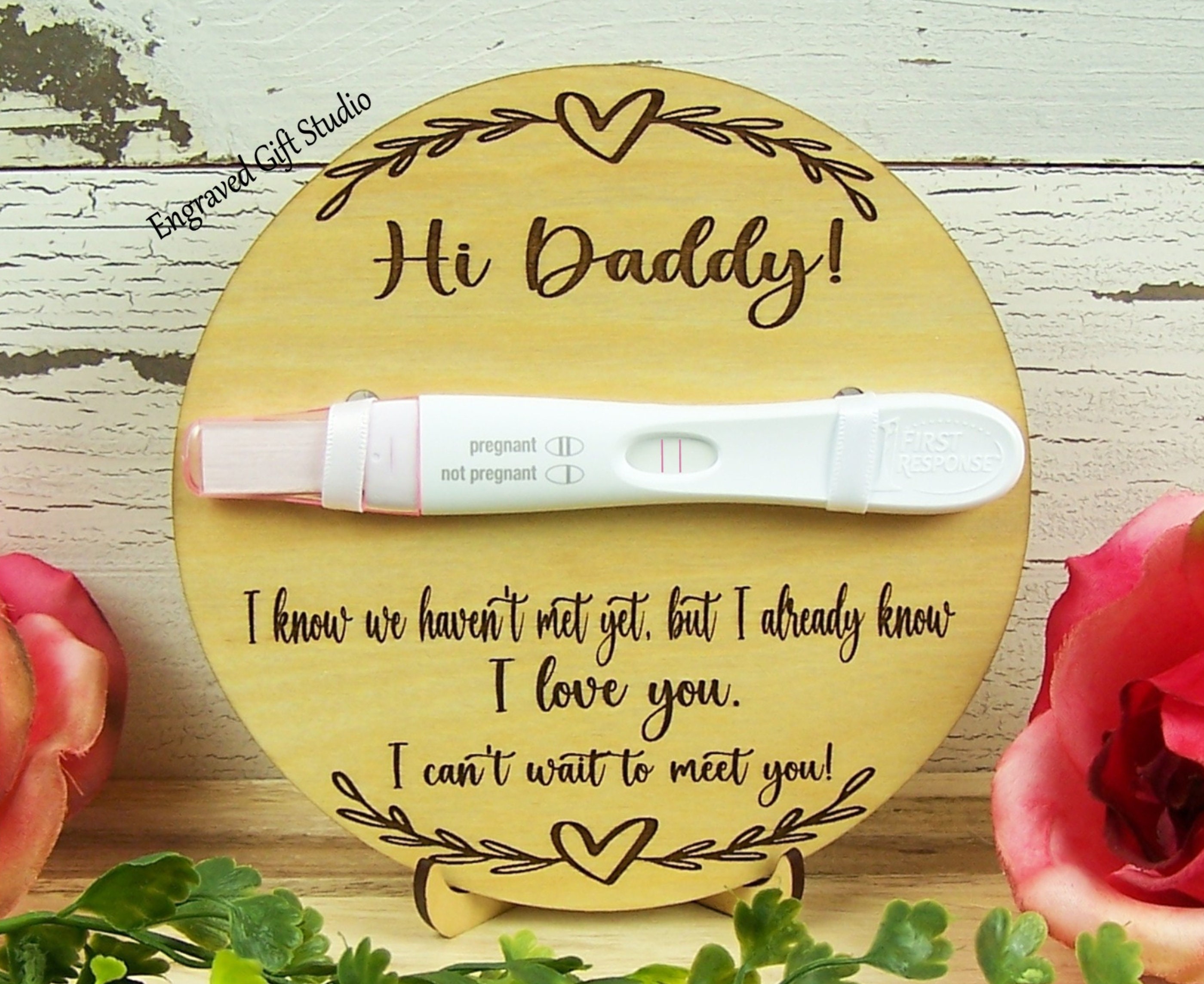 Baby Onesie With 'You Will Be Dad' Saying - Perfect Pregnancy Announcement Gift