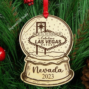 Las Vegas Skyline Ornament **Las Vegas Ornament **Las Vegas Skyline** Las Vegas Nv** Las Vegas Nevada** Nevada Ornament** Las Vegas Dcor, Men's, Size