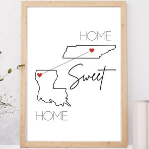 Home Sweet Home Print (2 States)
