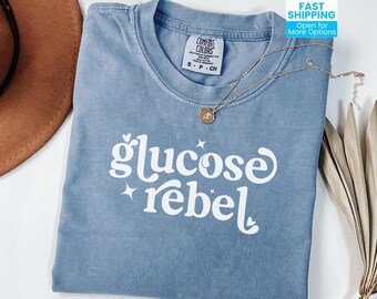 Diabetes Awareness T-Shirt, Funny Pancreas Gift, T1D Tshirt, Type 1 Diabetic Tee, Diaversary Shirt, T Shirt Gift, Blood Sugar Comfort Colors