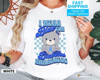 Diabetes Awareness Month T-Shirt, Type 1 Diabetes Support Sweatshirt, Diaversary Tee Gifts for Type 2 Diabetic, T1d Diabetes Tshirt for Kids