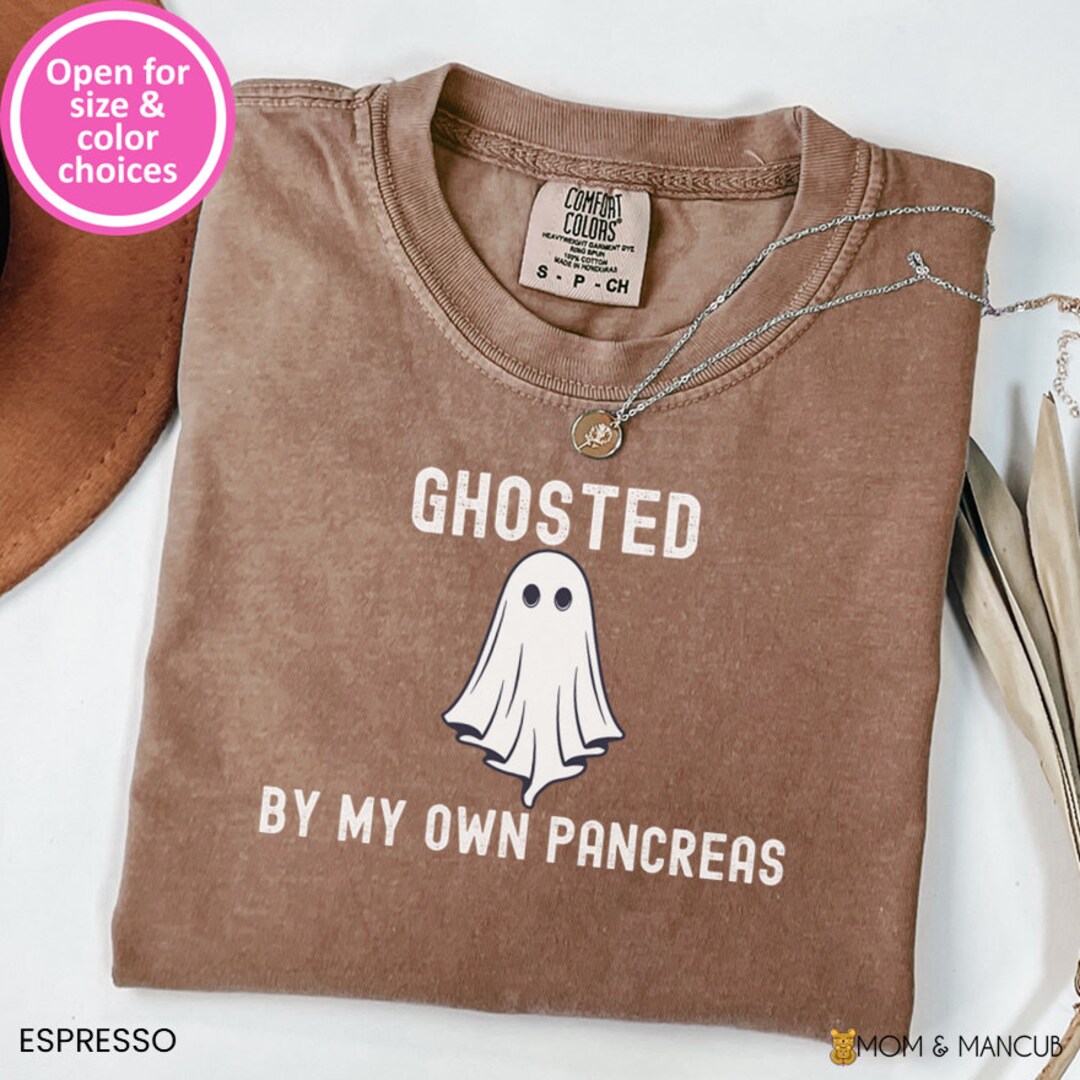 Diabetes Ghost Shirt for Diabetic, Funny Pancreas Quote Sweatshirt ...