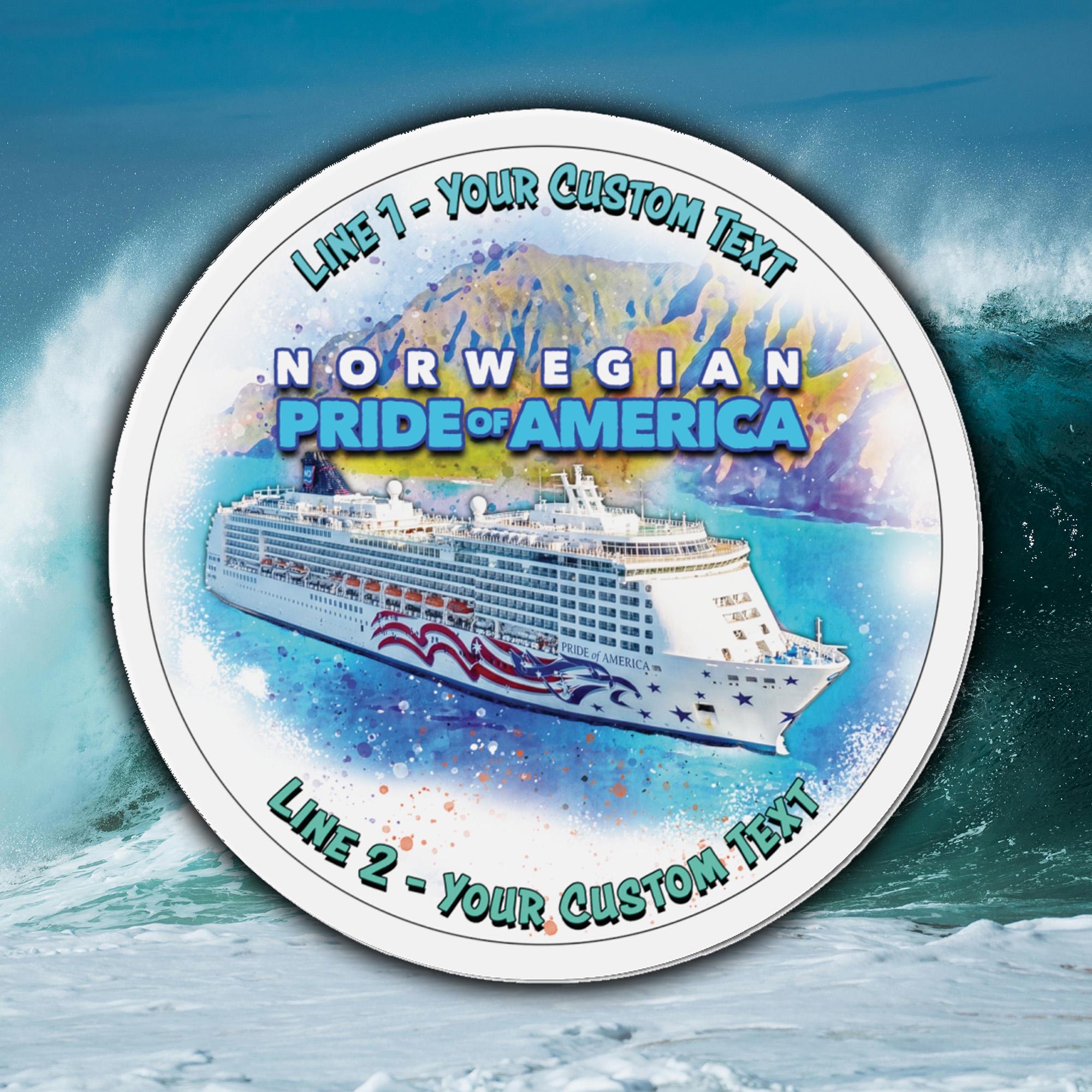 船内限定 NCL公式 プライド・オブ・アメリカ クルーズ客船 模型 置物 Ncl Pride of America - Etsy