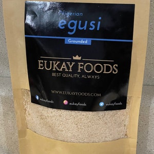 Grounded Nigerian Egusi Melon (8oz)