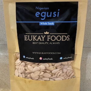 Whole Egusi Melon Seeds (3.5oz)