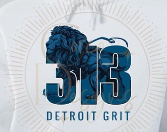 313 LIONS FOOTBALL Youth Club High School Lions Football Design, PNG Digital Download, Sublimation, Shirt, uvf Team Lions Design, Detroit