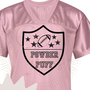 Football Powderpuff Junior Senior Design, Contact Us For Customization, Design In This Listing Is Exactly As Shown, PNG SVG Files Included
