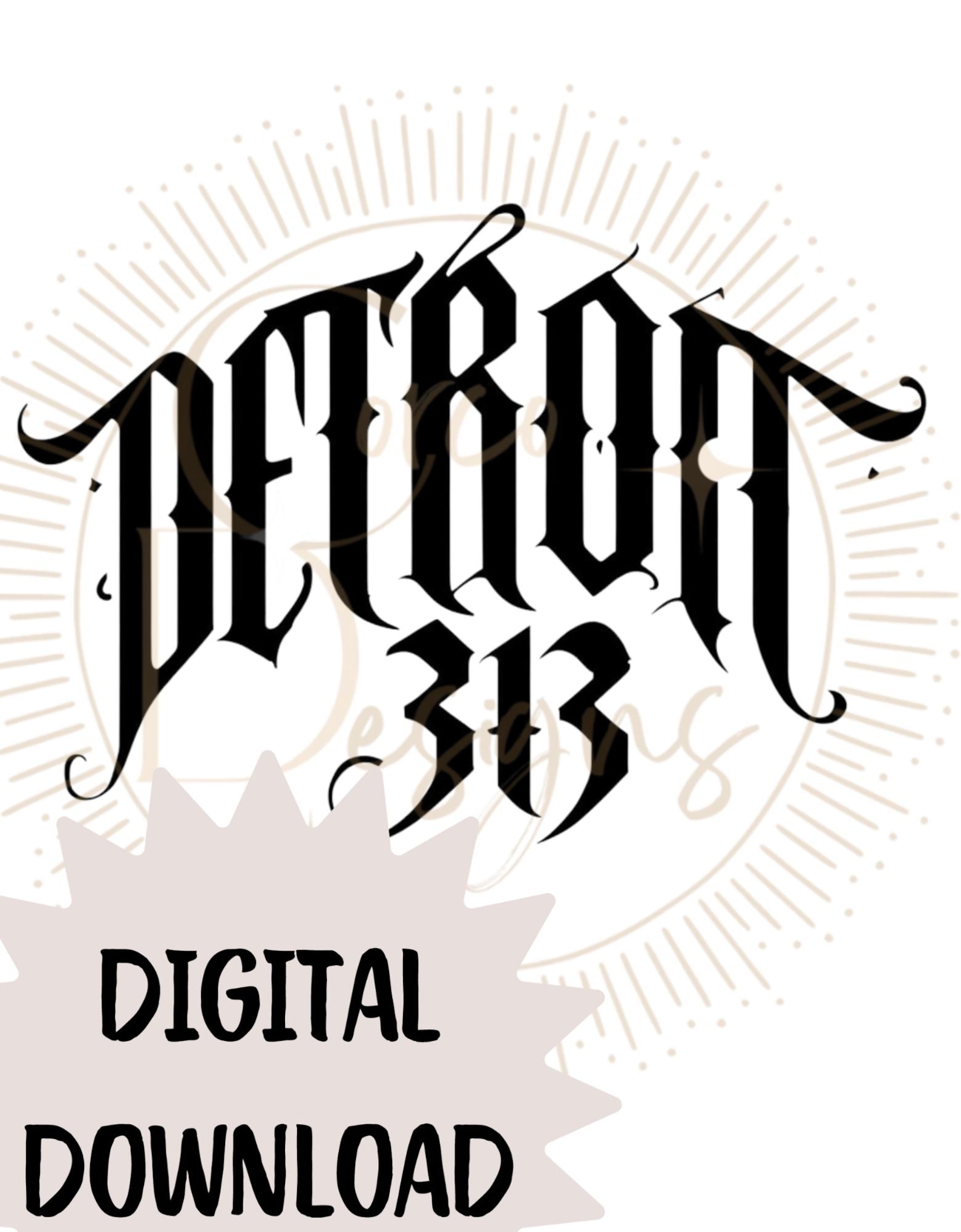 313 Detroit Youth Club High School Lions Football Design, PNG Digital ...