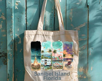 Sanibel Island Florida PNG | Group Family Shirt Design | Beach Vacation PNG | Shirt Design | Digital Download | Sublimation | DTF Print File