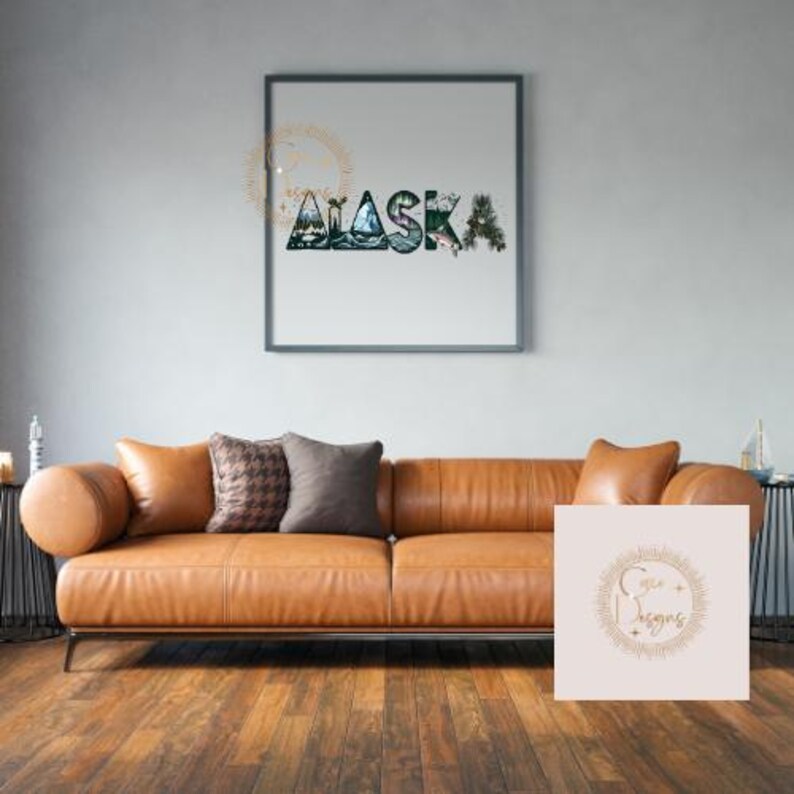 Alaska Lettering, PNG Digital Download, Sweatshirt Design, Alaska ...