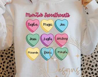 MomTok Sweathearts, Taylor, Mikayla, Mayci, Layla, Jen, Whitney, Demi, Jessi, Miranda, Trending, Mormon Wives, Digital Download, PNG File