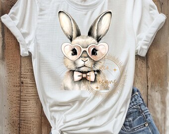 Easter Bunny Retro Bubble Gum Vintage  | Shirt Design | Digital Download | Sublimation | DTF Print File