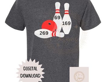 Bowling, Bowler PNG File, Digital Download, Mug Design, Shirt Design, Sublimation DTF, Mothers Day, Bowling League