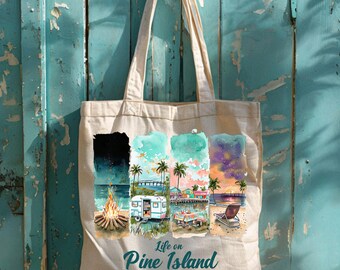 Pine Island Florida PNG | Group Family Shirt Design | Beach Vacation PNG | Shirt Design | Digital Download | Sublimation | DTF Print File