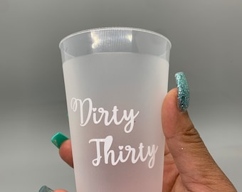 Personalized Frost Party Cup| Personalized Wedding Favors| Custom Drinkware