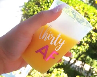 Personalized Frost Party Cup| Personalized Wedding Favors| Custom Drinkware