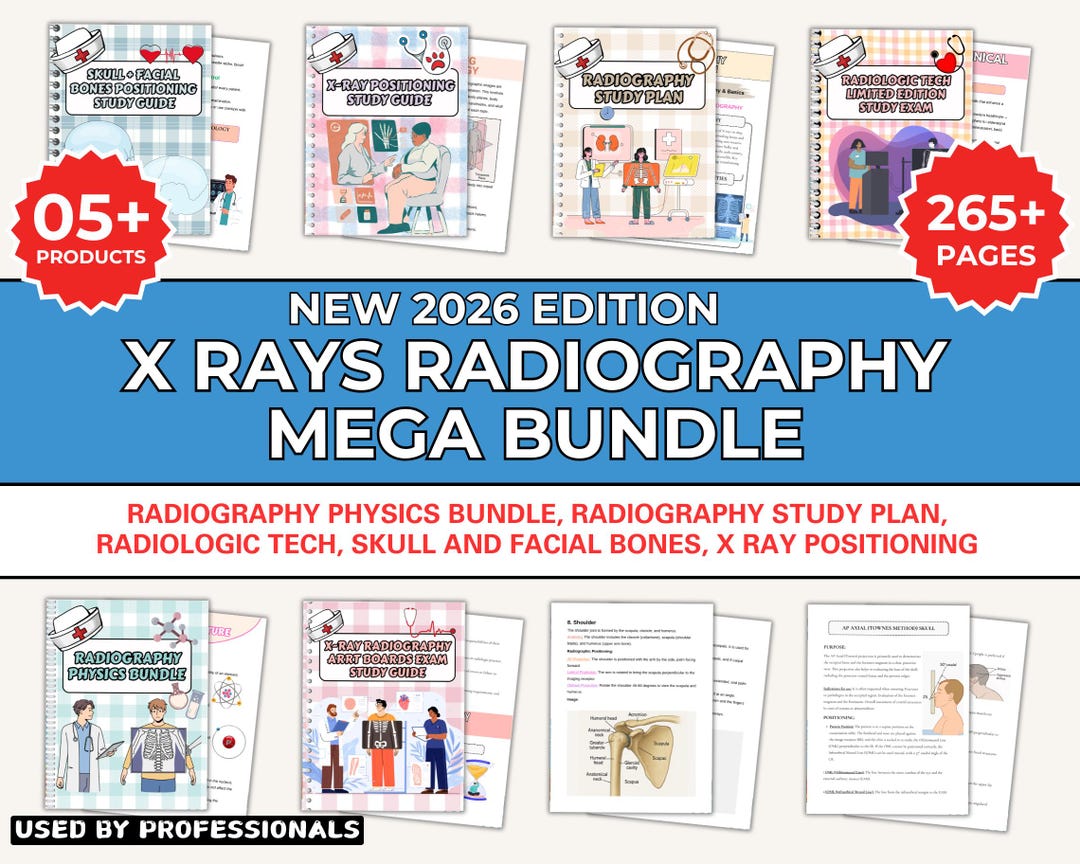 Ray Topics The Complete 2026 X-ray Mega Bundle, 05+ Topics, 250+ Pages NEW 2026 - Etsy