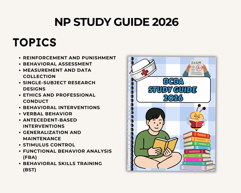 BCBA 6th Edition Bundle, ABA Essentials New 2026, 20+ Topics (PDF) - Etsy