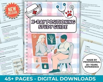 X-Ray Positioning Study Guide, Rad Tech Prep (Digital Download)